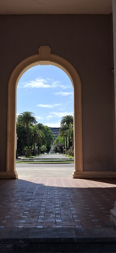 Doorkijkje in Parque de Doña Casilda