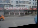 Verlaten, verlaten straten in kunming de dag voor chinees nieuwjaar