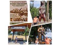 Hope First Blood met Sylvester Stallone
