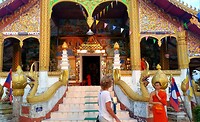 Tempel aan de Mekong