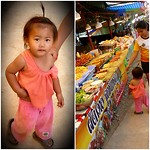 Op de markt in Wang Ching