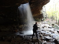 Glory hole falls