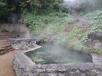 Eén van de hot springs