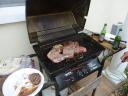De BBQ met echte Amerikaanse steaks!