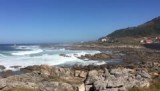 Mooi momentje aan de Atlantische kust