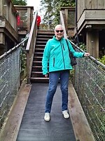 Angst overwonnen , de eerste stappen op de Bridge zijn gezet