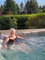 Even lekker in de Hot-tub
