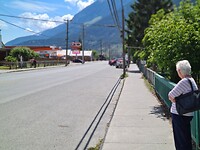 Geen kip te bekennen in Lillooet