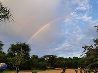 Murchison NP rainbow