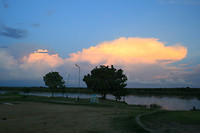 Murchison NP, sunset