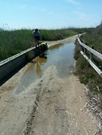 Toch nog even langs een enorme waterplas