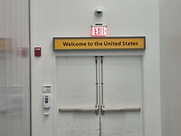Aankomst USA