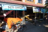 De lokale winkel op het eiland