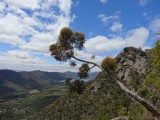 Uitzicht tijdens wandeling in the Grampians
