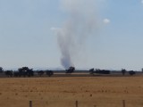 Één van de vele brandhaarden