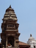Gedurende de MTB tocht (Bhaktapur)
