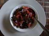 Gefrituurde okra