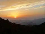 Een theelepeltje zonsondergang (oranje)