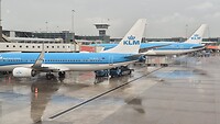 we ontvluchten de regen
