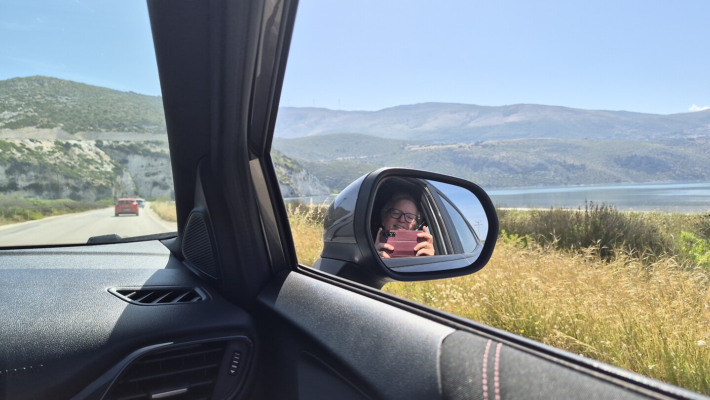 op weg naar Argostóli