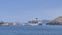 de Costa Fascinosa, van Catania op Sicilie, onderweg naar Mykonos