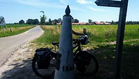 Het voorwiel in België, het achterwiel in Nederland