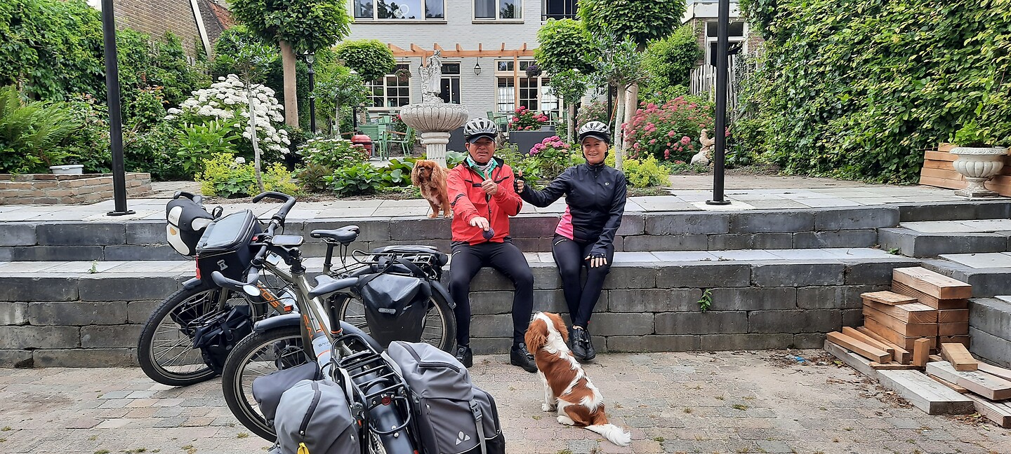 Bij vertrek uit Medemblik