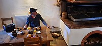 Ontbijt in restaurant zoon in het plaatsje 800m verder.
