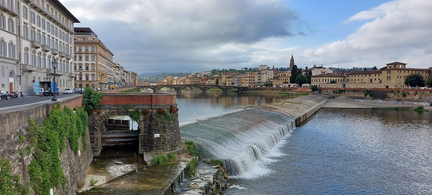 De ochtend van het vertrek uit Florence....