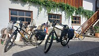 Klaar voor vertrek, de 1e route naar....
