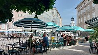 Cafe Tomaselli; het oudste koffiehuis van Salzurg stamt uit 1705