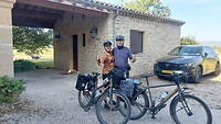 Start fietstocht La Benjianne  Chabrillan