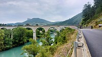 Vlak voor Sisteron