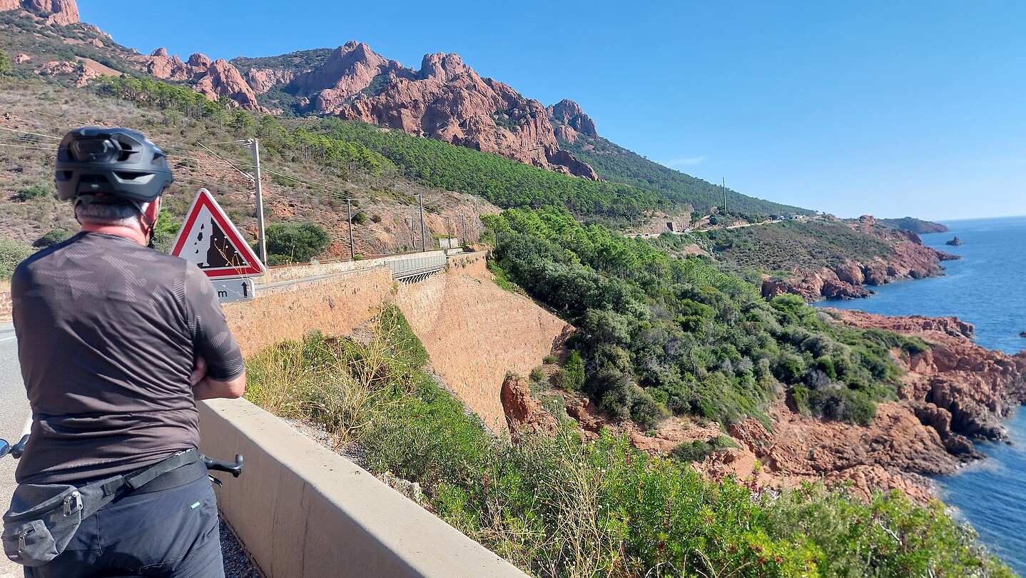 Route richting Grasse -  Calanque Petit Caneiret