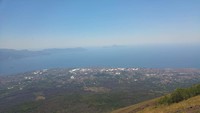 Dag 8 Uitzicht vanaf Vesuvius, Golf van Napoli
