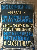 verwarring op het composttoilet...