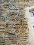 Muur in Aire-sur-l'Adour.