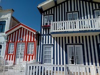 Huisjes in Costa Nova.