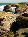 Praia des Catedrais.