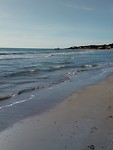 De kust bij Vilanova i la Geltru.