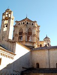 Torens van het klooster van Poblet.