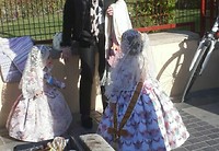 Kinderen in klederdracht.