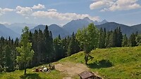 Panorama Karwendelgebergte