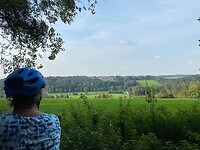 Marjolein tuurt in de verte