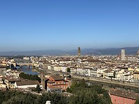 Uitzicht vanaf Piazzale Michelangelo