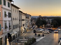Zonsondergang in Terranuova Bracciolini