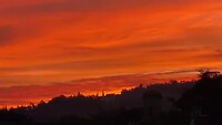 Zonsondergang in Subbiano