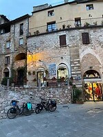 vertrek uit Assisi