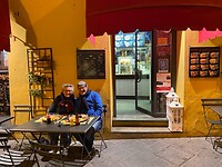avondeten in Spoleto