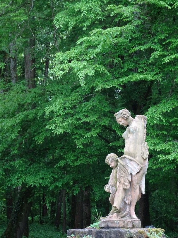 beeld kasteeltuin